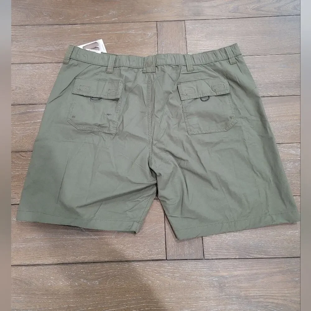 NWT Wrangler Big Men's Outdoor Seneca Short, Dusty Olive, Size 46